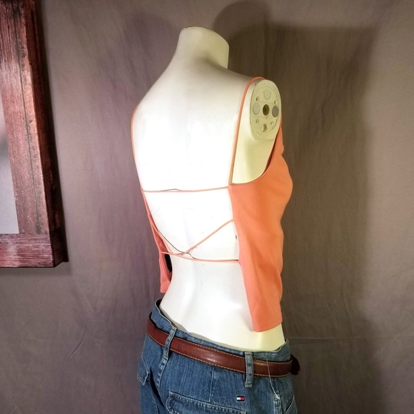 Moda International Open String Back Cami - Picture 3 of 7